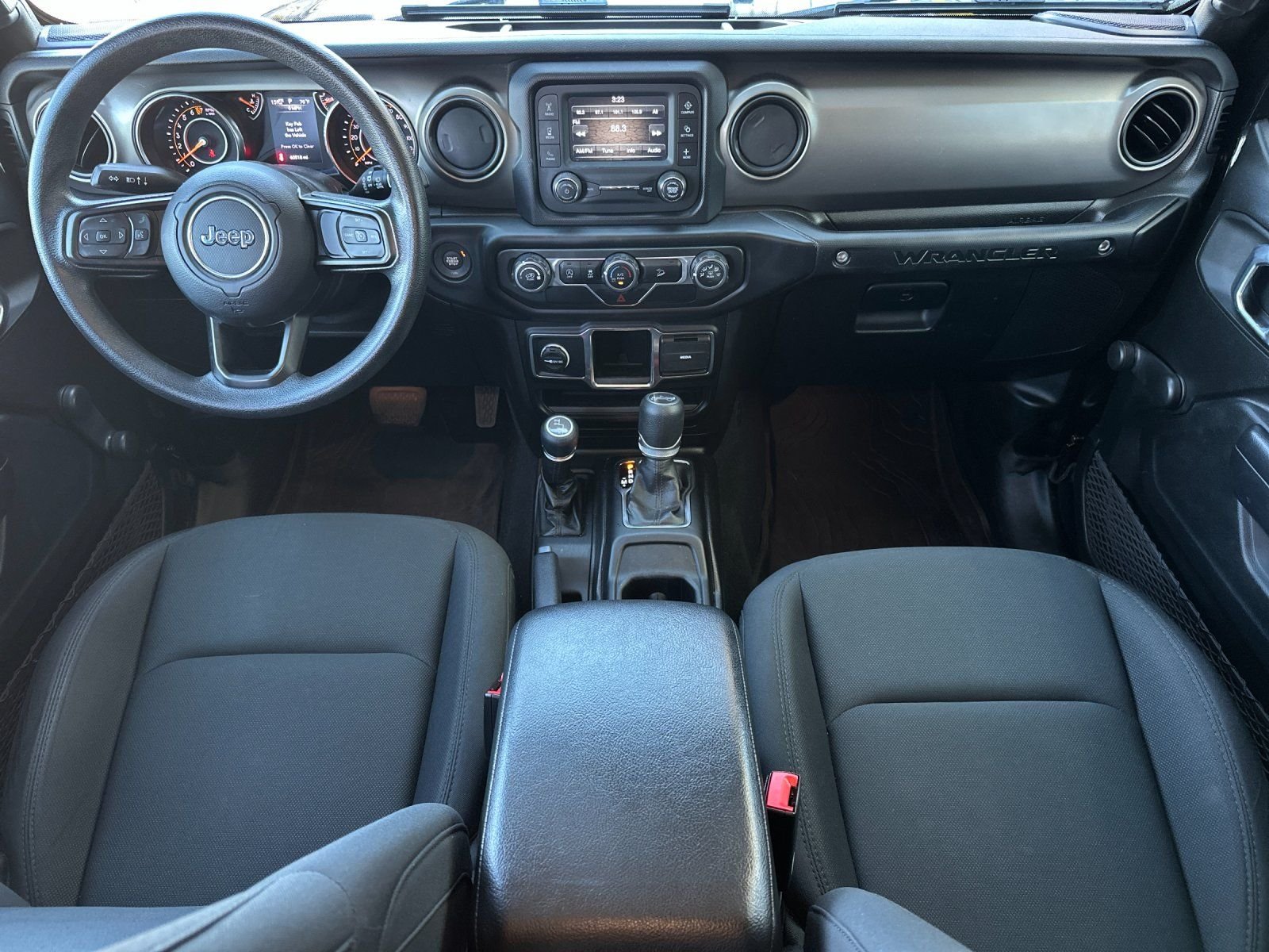 Used 2019 Black Clearcoat Jeep Unlimited Sport image 12