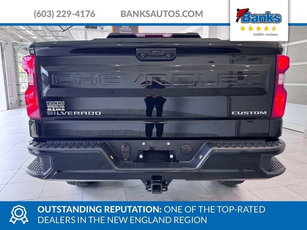 Certified Used 2024 Black Chevrolet Custom Trail Boss image 7