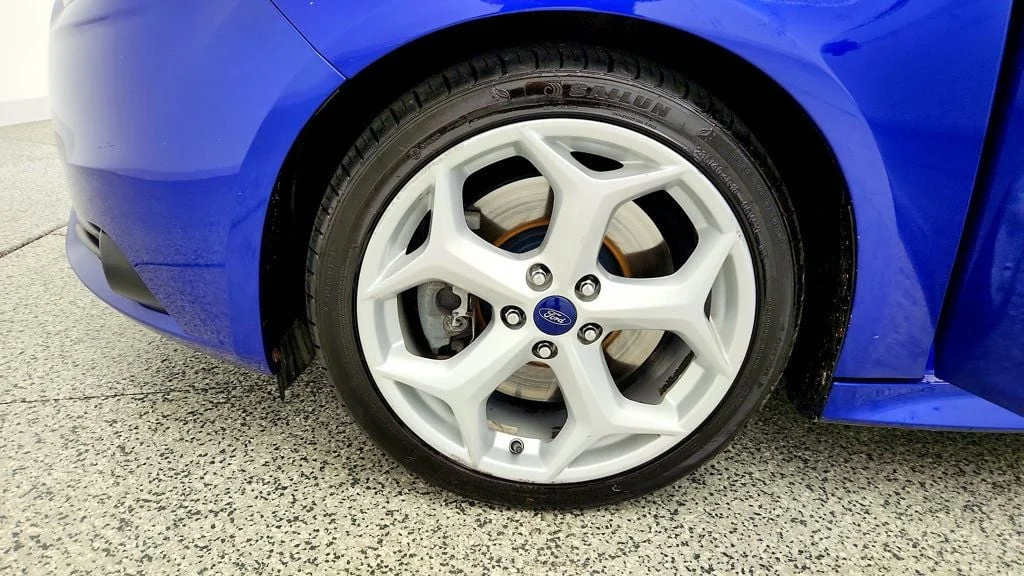 Used 2014 Performance Blue Ford ST Hatchback w/ ST2 Equipment Group & RECARO Sport Seats image 9