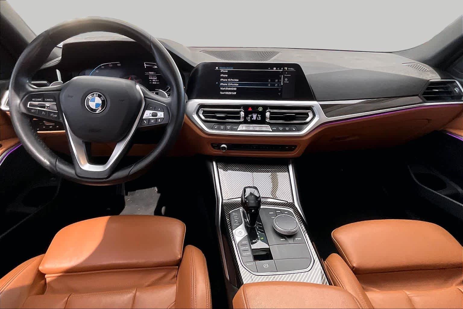 Used 2020 Jet Black BMW 330i image 15