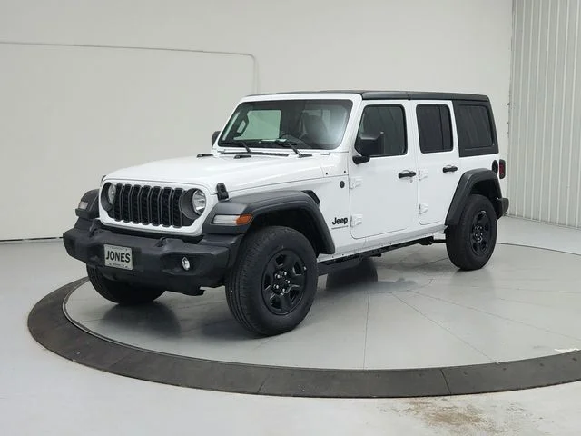 New 2026 Bright White Clear-Coat Exterior Paint Jeep Sport image 3
