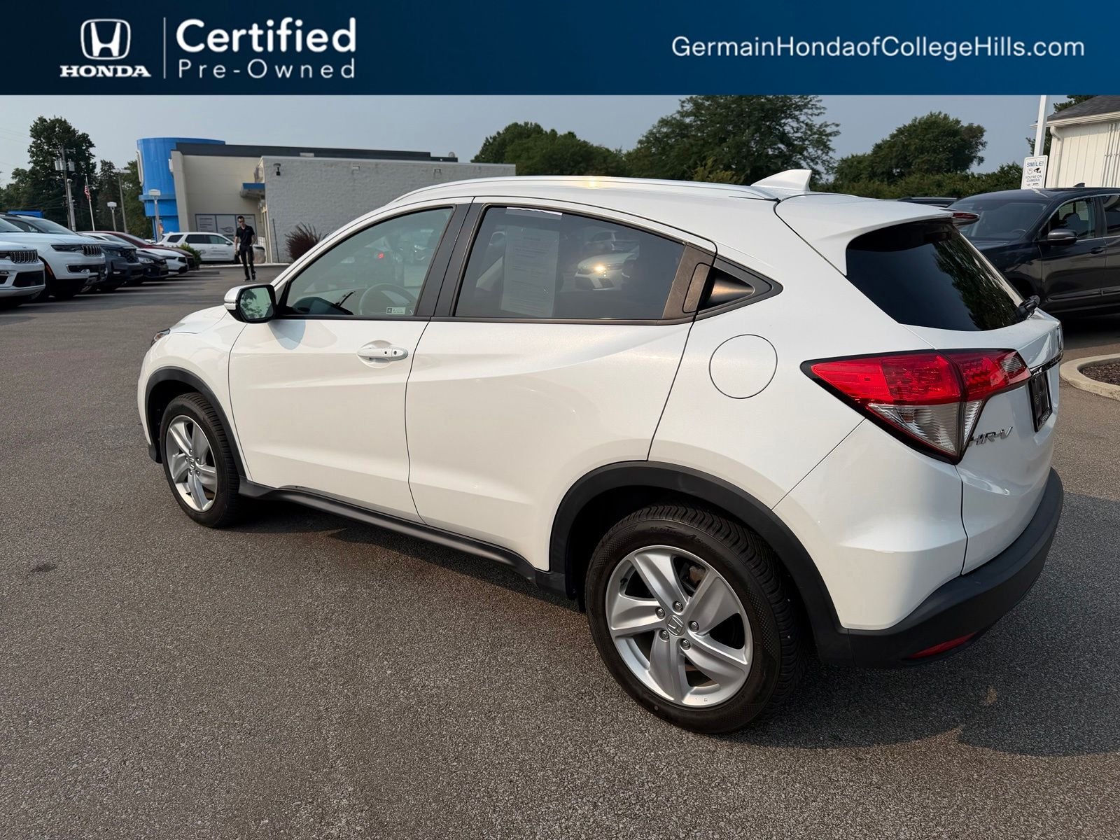 Certified Used 2019 Platinum White Pearl Honda EX image 9
