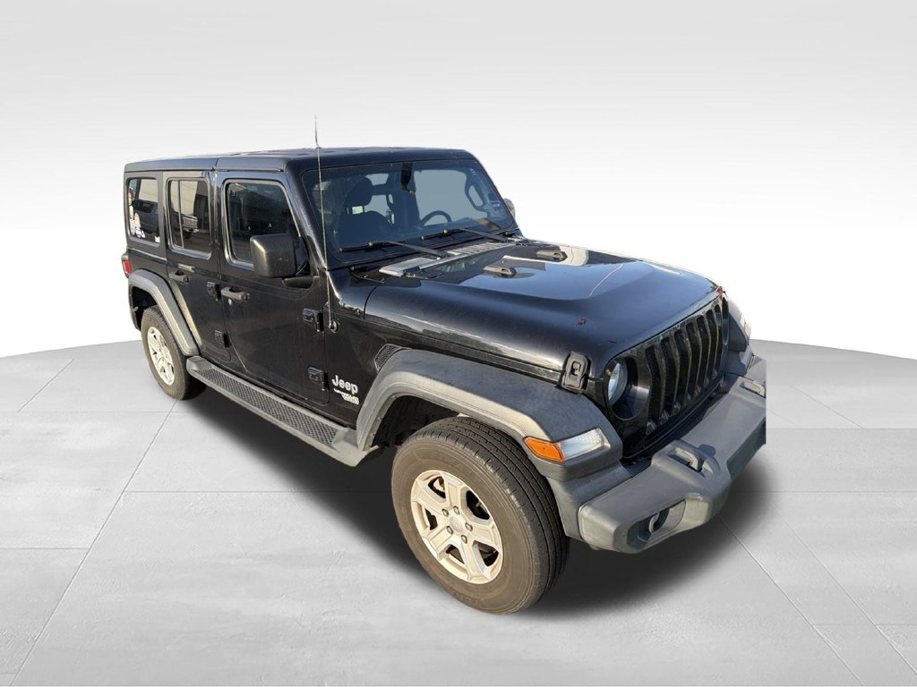 Used 2020 Black Jeep Unlimited Sport S image 4