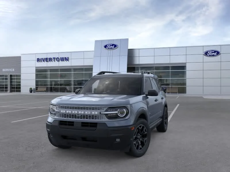 New 2026 Azure Gray Metallic Tri-Coat Ford Outer Banks® image 2