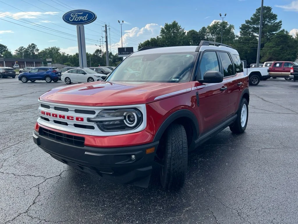 Used 2023 Hot Pepper Red Tinted Clearcoat Ford Heritage image 6