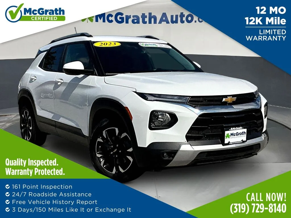 Used 2023 White Chevrolet LT image 1