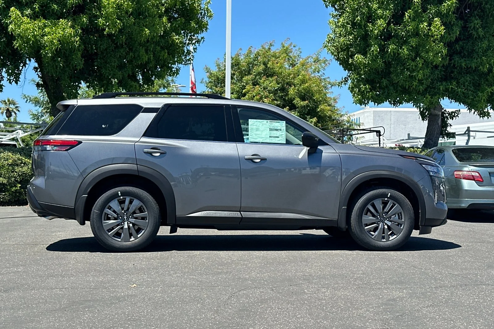 New 2026 Gun Metallic Nissan SV image 3