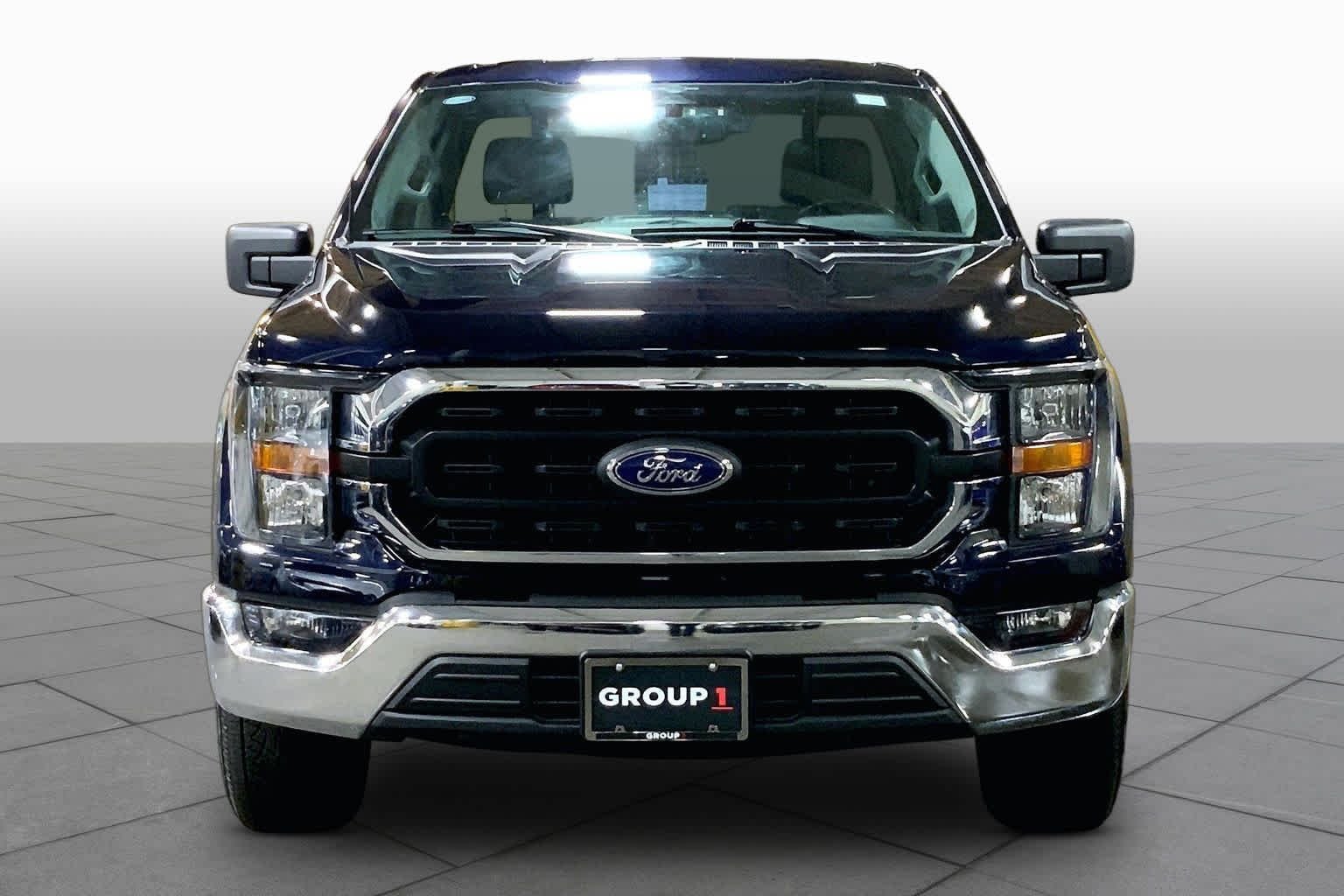 Used 2023 Antimatter Blue Metallic Ford XLT image 4