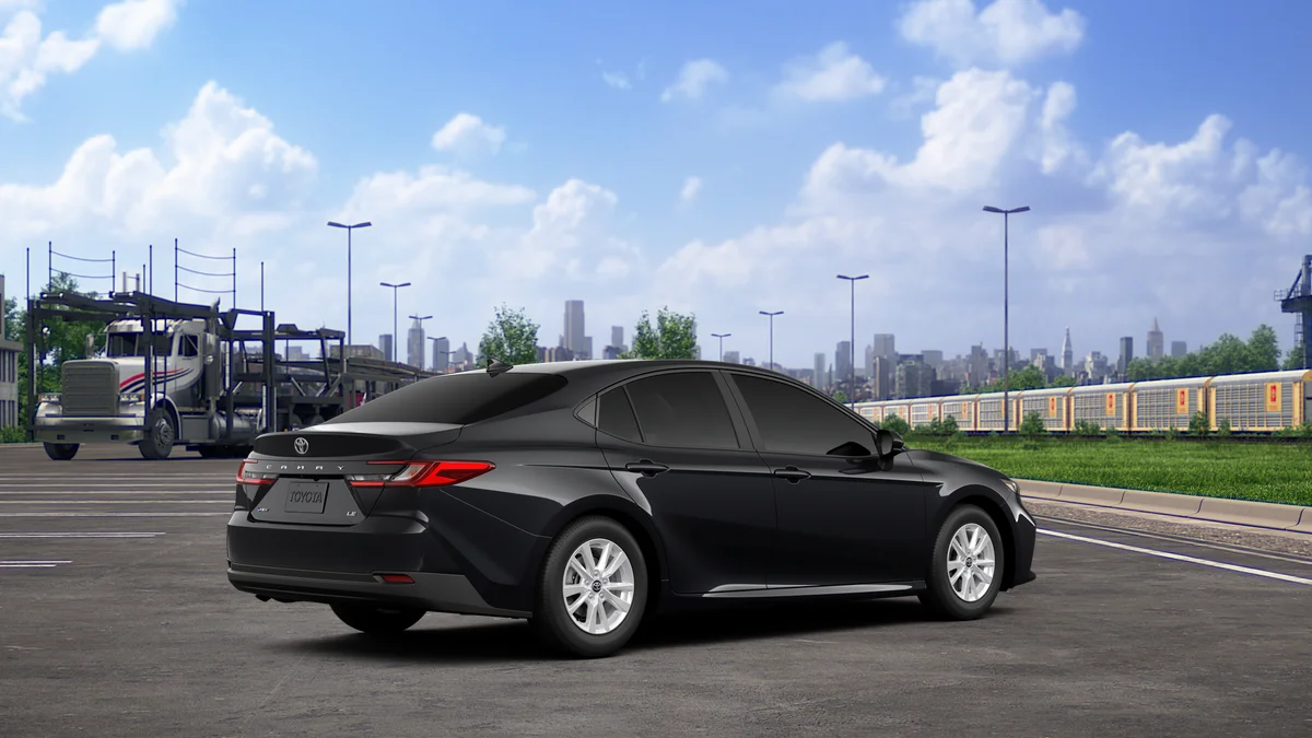 New 2026 Midnight Black Metallic Toyota LE image 10