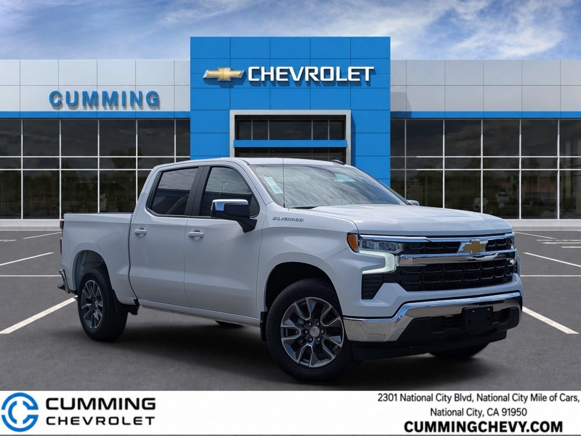 New 2026 Summit White Chevrolet LT image 1