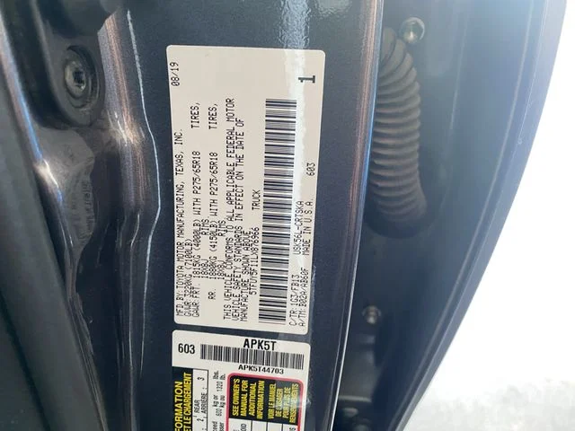 Used 2020 Magnetic Gray Metallic Toyota SR5 image 35