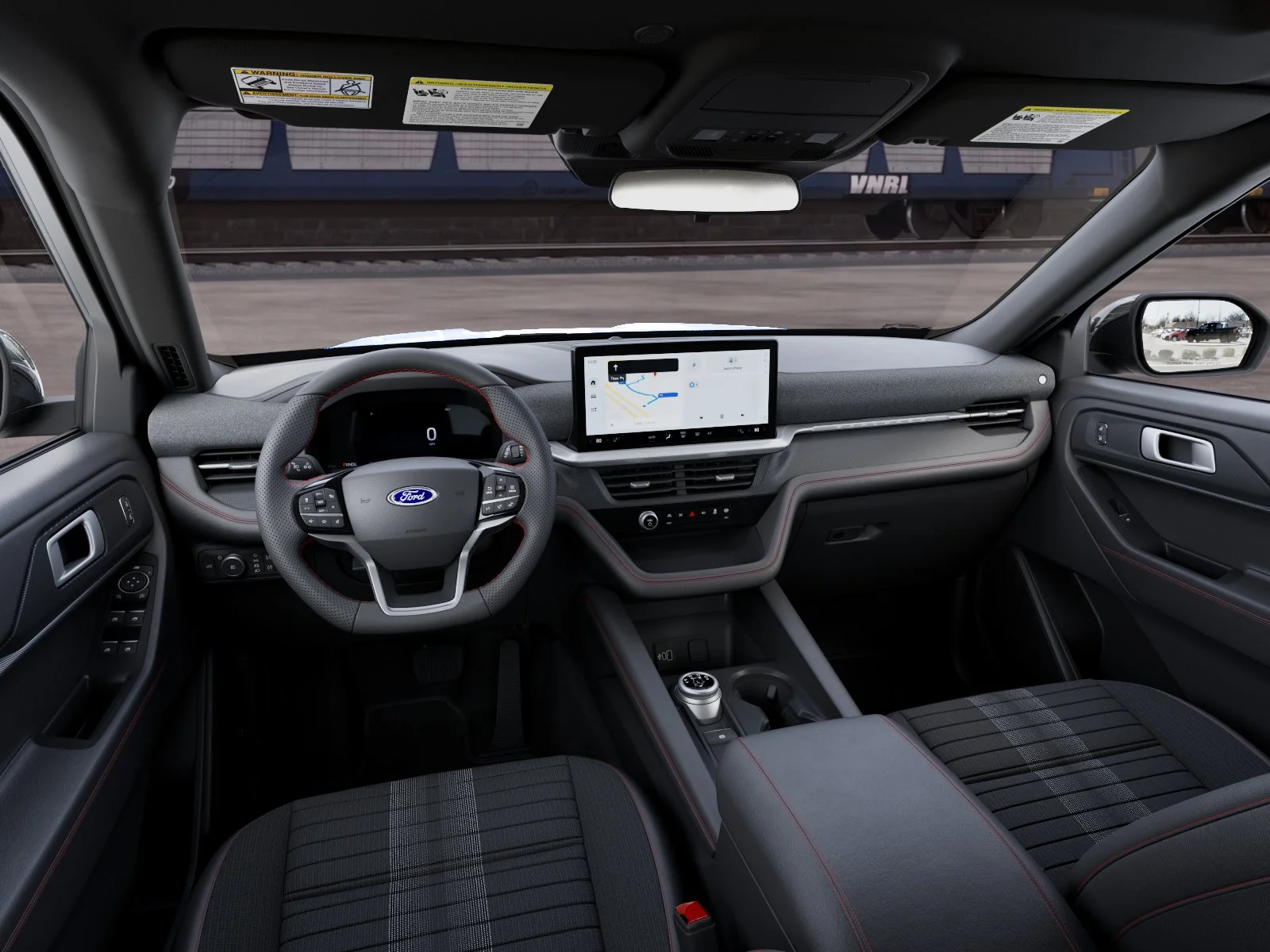 New 2027 Star White Metallic Tri-Coat Ford ST-Line image 9