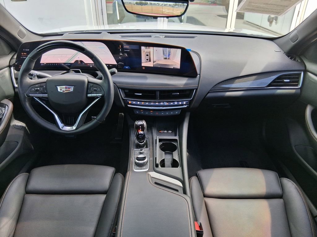 Used 2025 Crystal White Tricoat Cadillac Sport image 9