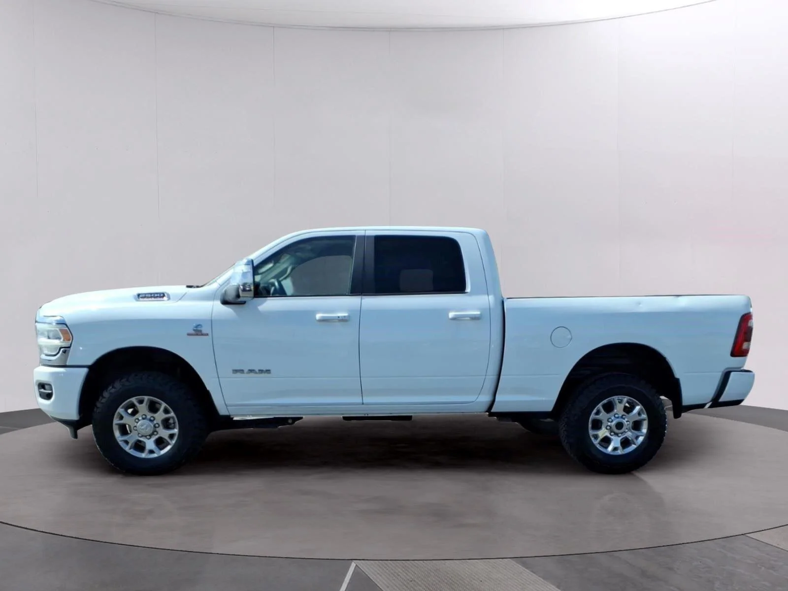 Used 2024 Bright White Clearcoat Ram Laramie image 2