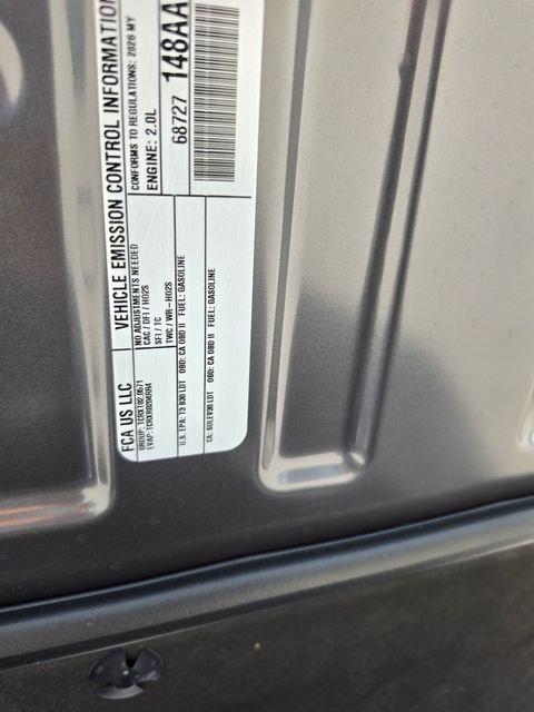New 2026 Baltic Gray Metallic Clear-Coat Exterior Paint Jeep Laredo image 23