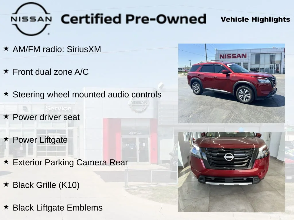Certified Used 2023 Red Nissan SL image 18