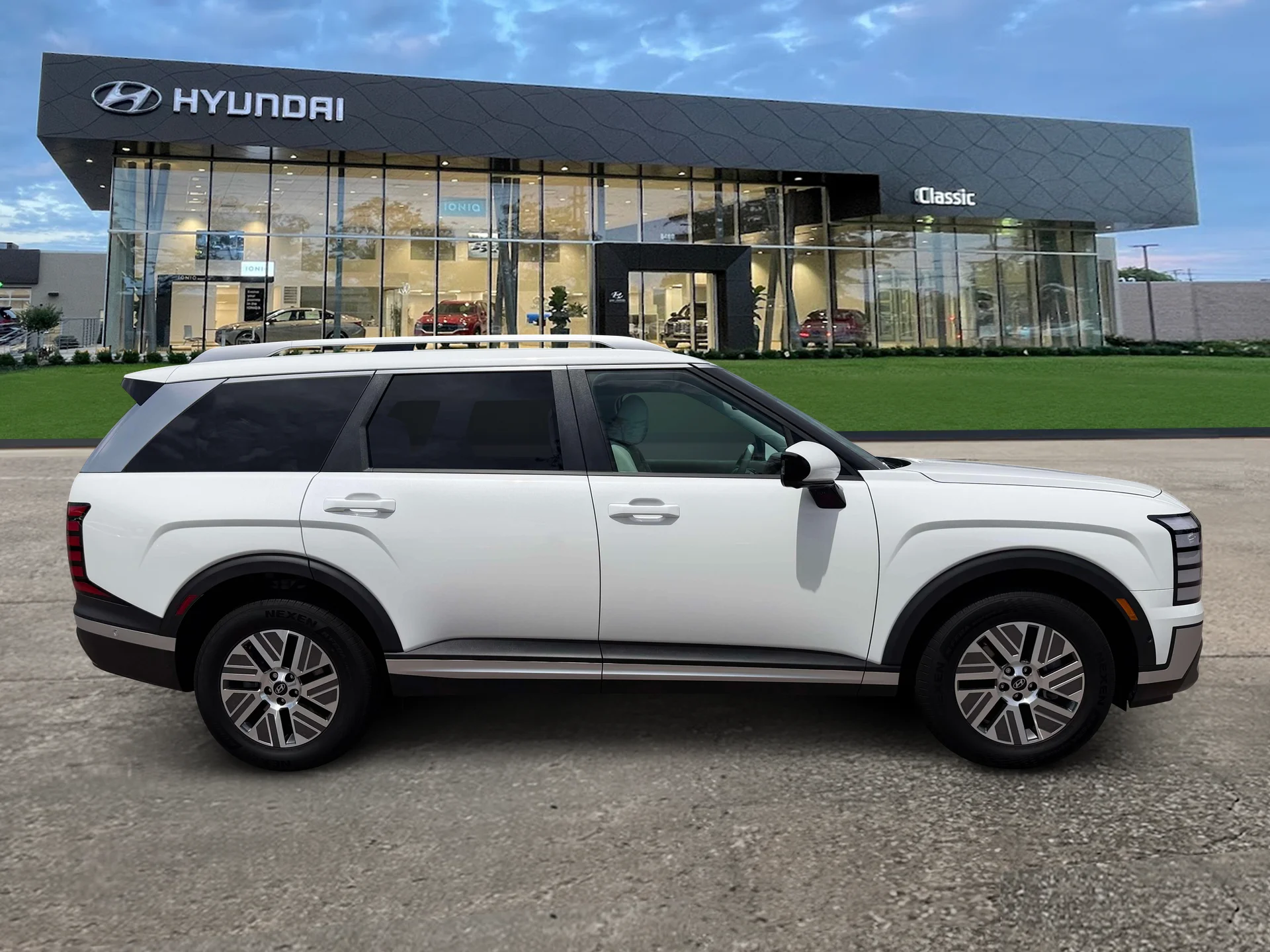 New 2027 Creamy White Pearl Hyundai SEL Premium 7P image 9