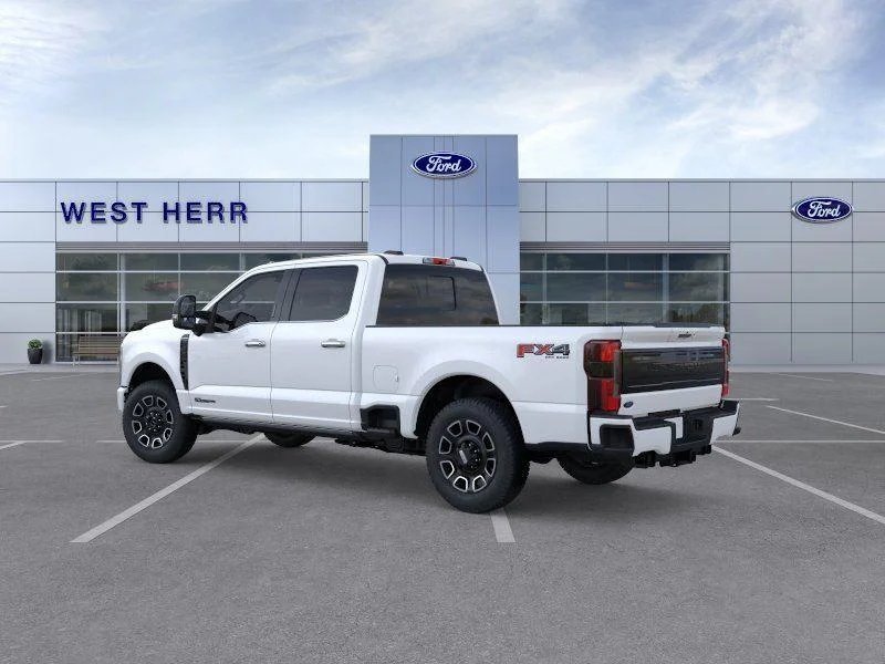 New 2026 Star White Metallic Tri-Coat Ford F-250® Platinum® image 4
