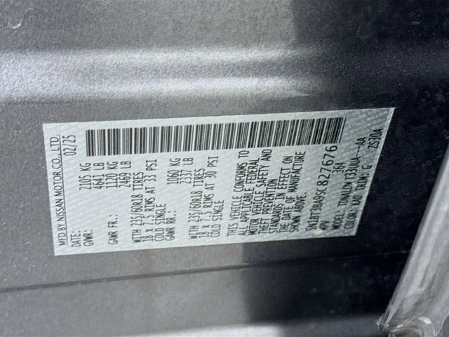 Used 2025 Gray Nissan SV image 30