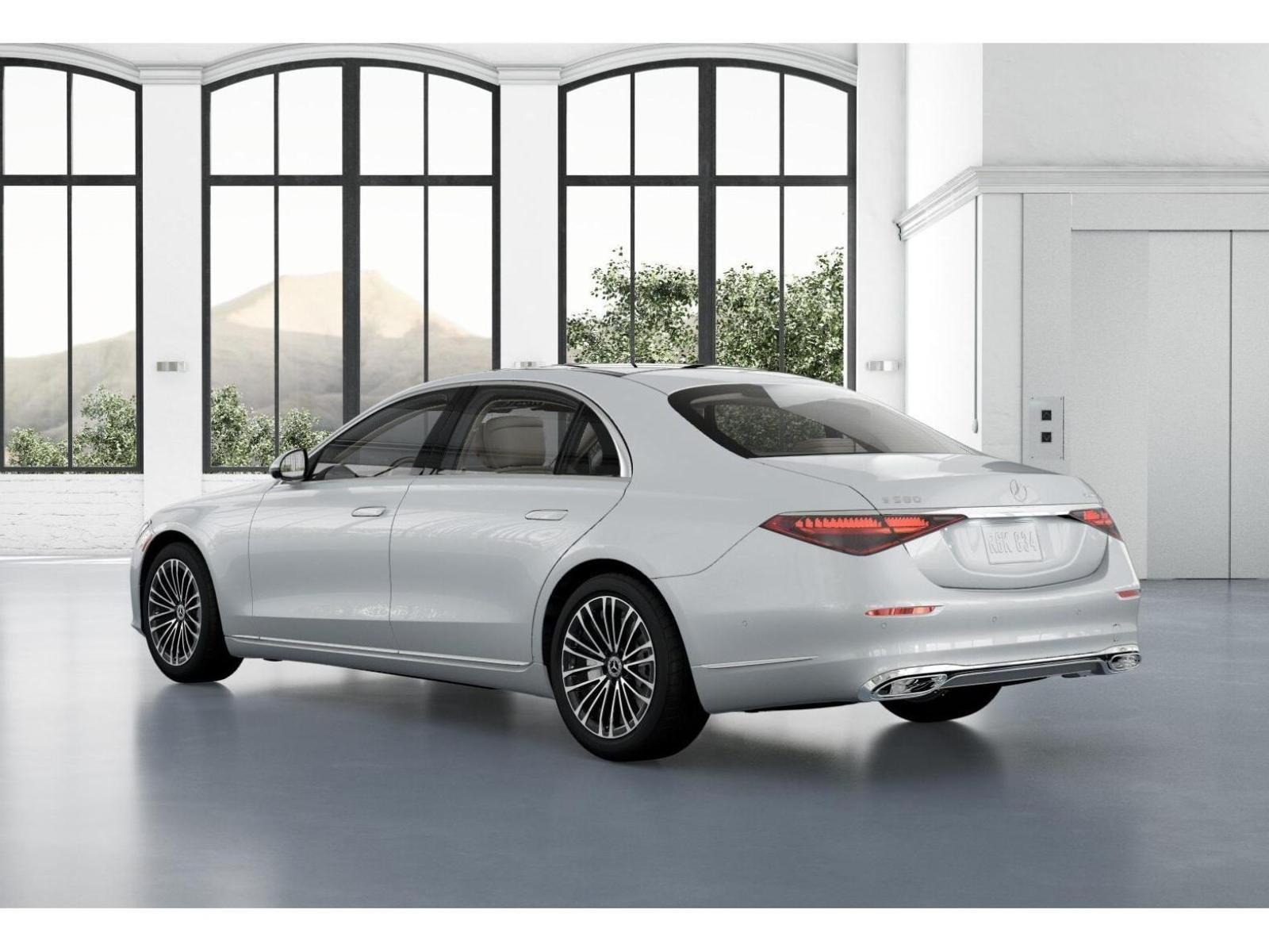 New 2026 MANUFAKTUR Moonlight White Metallic Mercedes-Benz S 580 image 28
