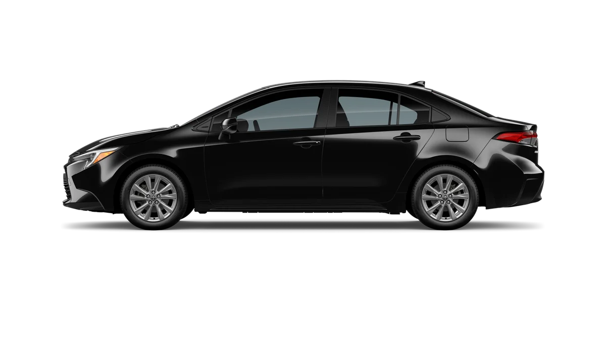 New 2026 Midnight Black Metallic Toyota Hybrid LE image 29