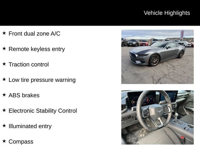 New 2026 Carbonized Gray Metallic Ford EcoBoost® Fastback image 8