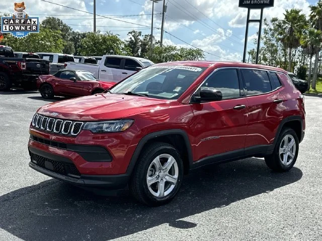 Used 2023 Red Jeep Sport 4x4 image 7