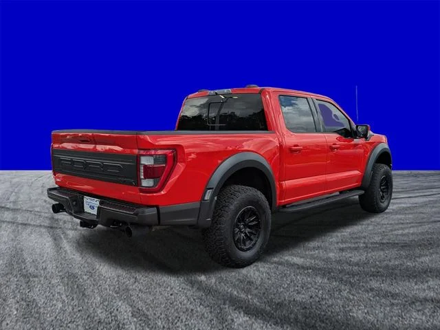 Certified Used 2022 Orange Ford Raptor image 4