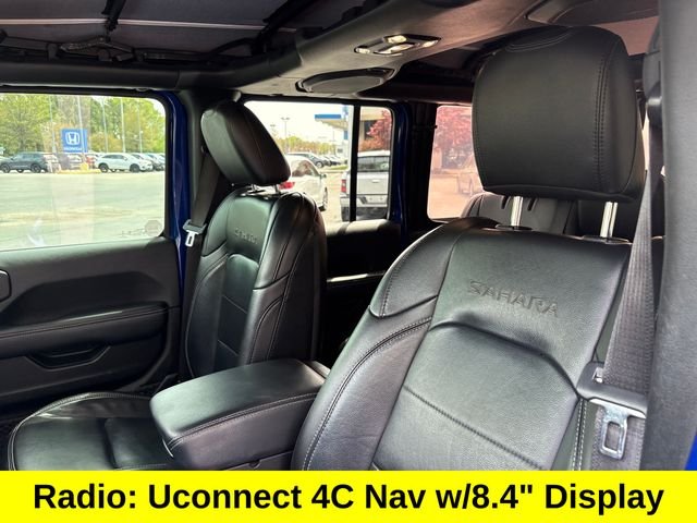 Used 2020 Blue Jeep Unlimited Sahara image 13