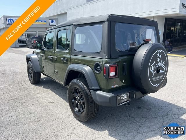 Certified Used 2023 Green Jeep Sport image 6