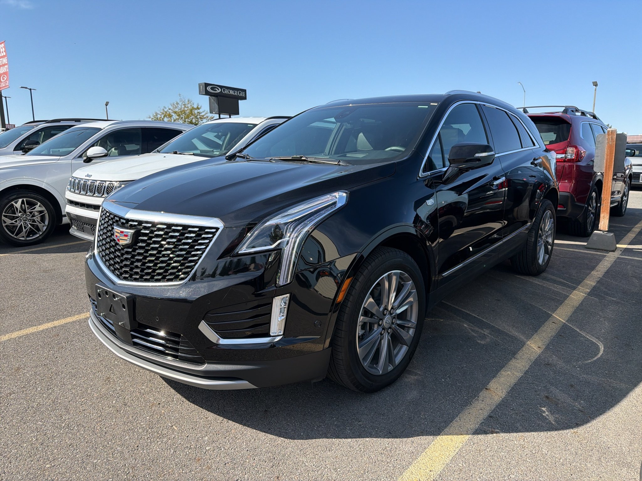 Used 2025 Stellar Black Metallic Cadillac Premium Luxury image 1