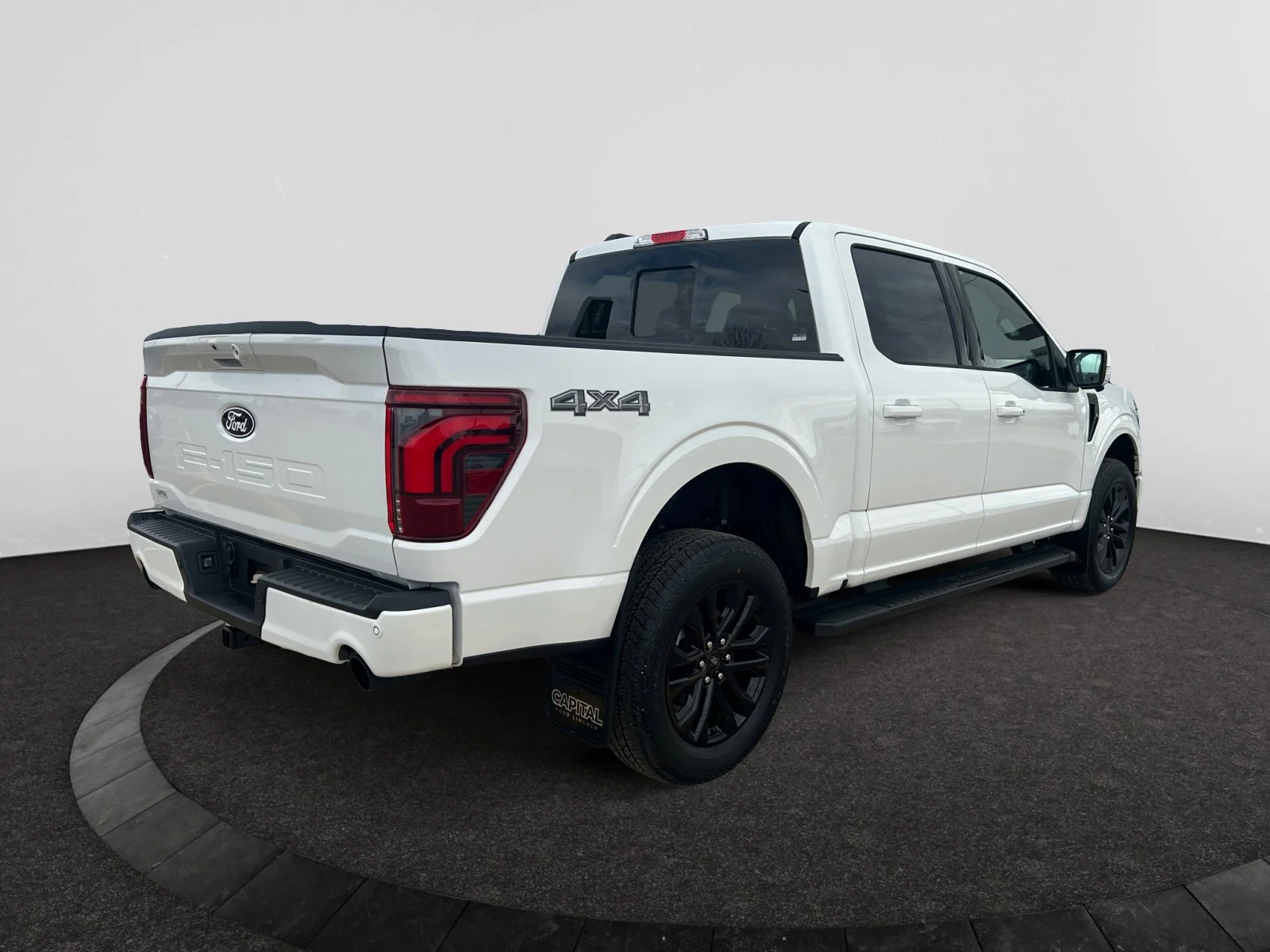 New 2026 Star White Metallic Tri-Coat Ford Lariat image 5