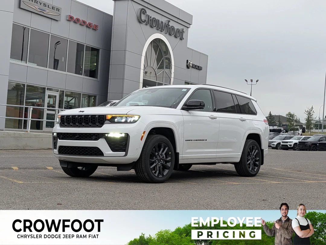 New 2026 White Jeep Limited Reserve - - 4x4 - CommandView Sunroof - Nappa Leather Seats & More! image 1