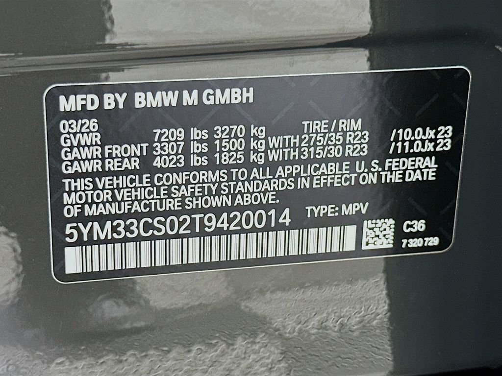 New 2026 Dravit Grey Metallic BMW Label image 24