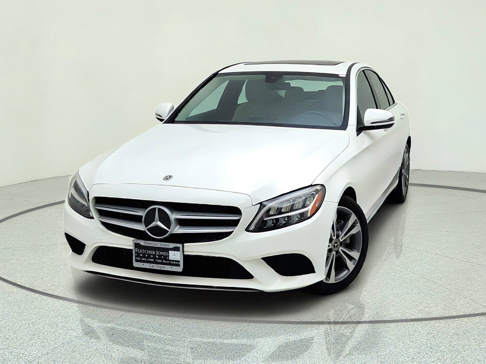 Used 2021 Polar White Mercedes-Benz C 300 image 2