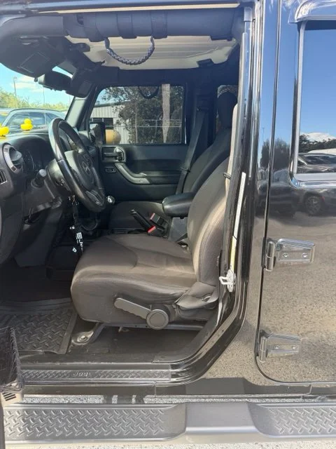 Used 2017 Black Jeep Unlimited Sport image 4
