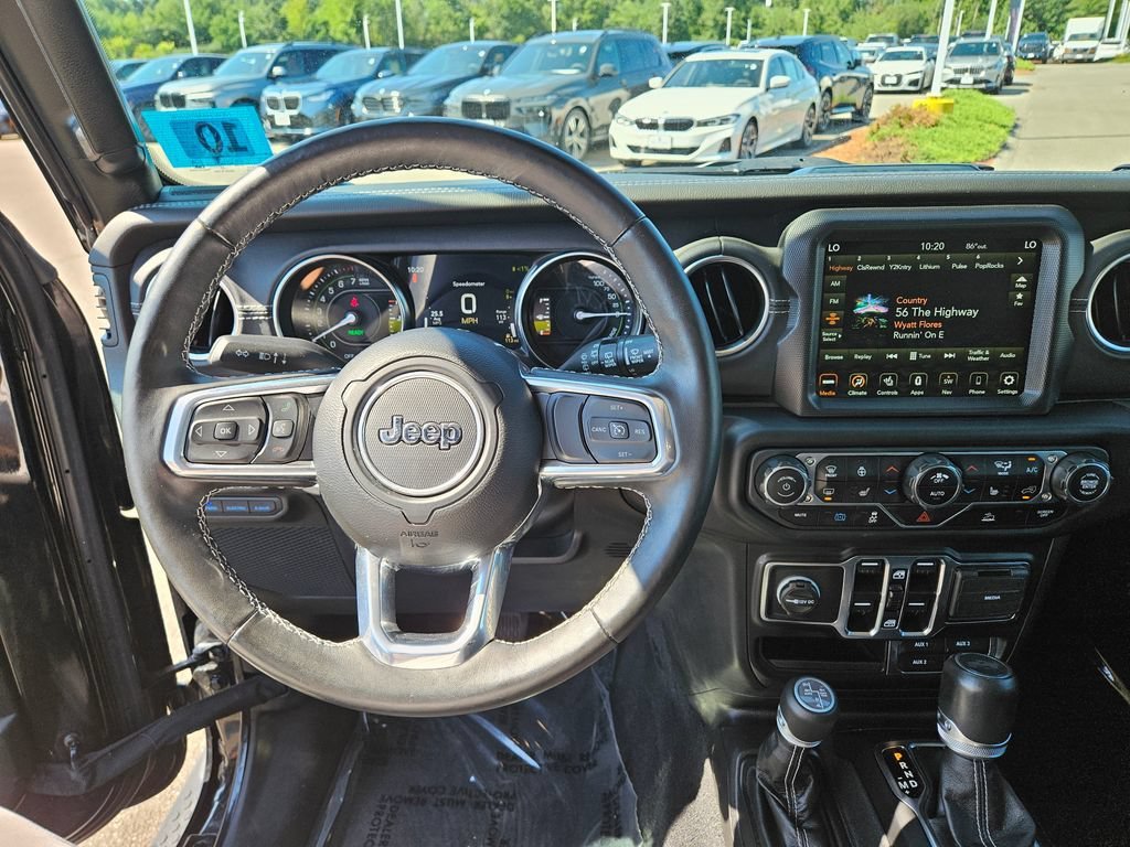 Used 2023 Black Jeep Sahara 4x4 image 20