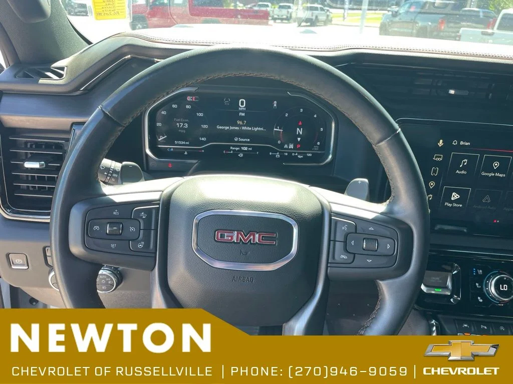 Used 2024 Summit White GMC AT4 image 13