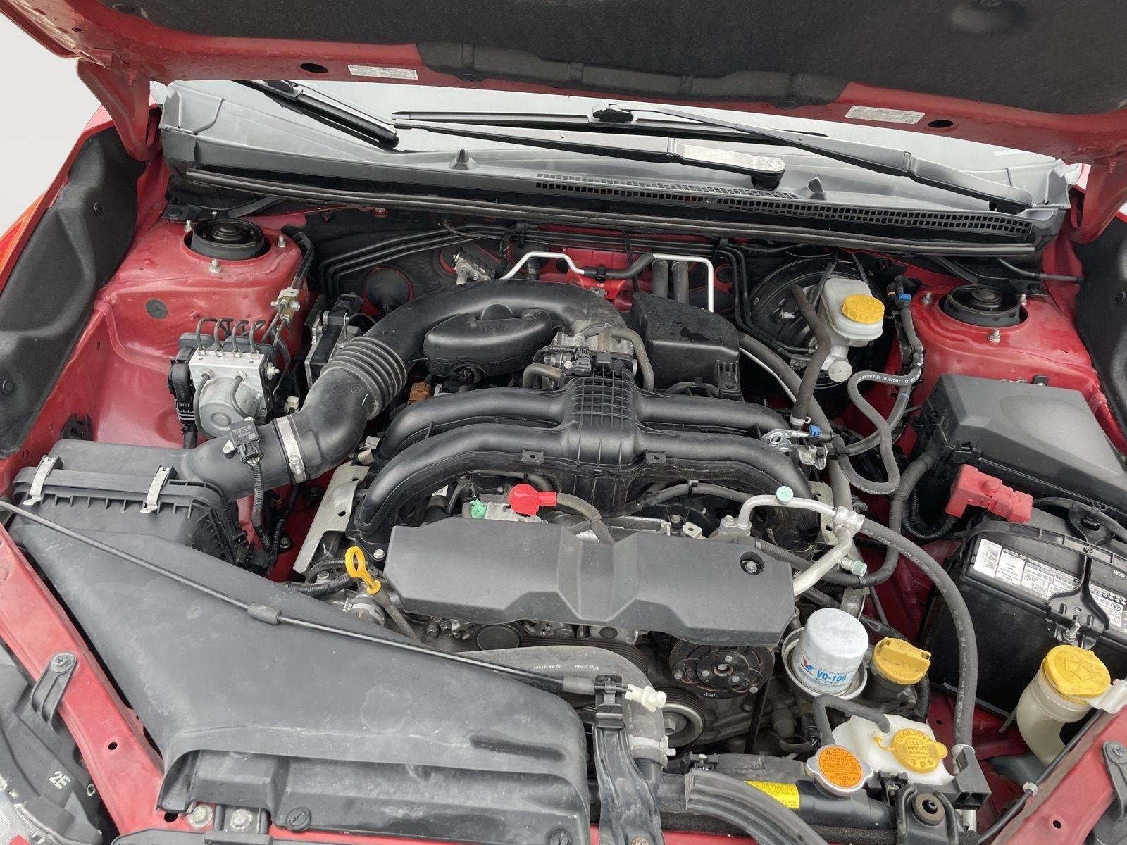 Used 2016 Pure Red Subaru Premium image 9
