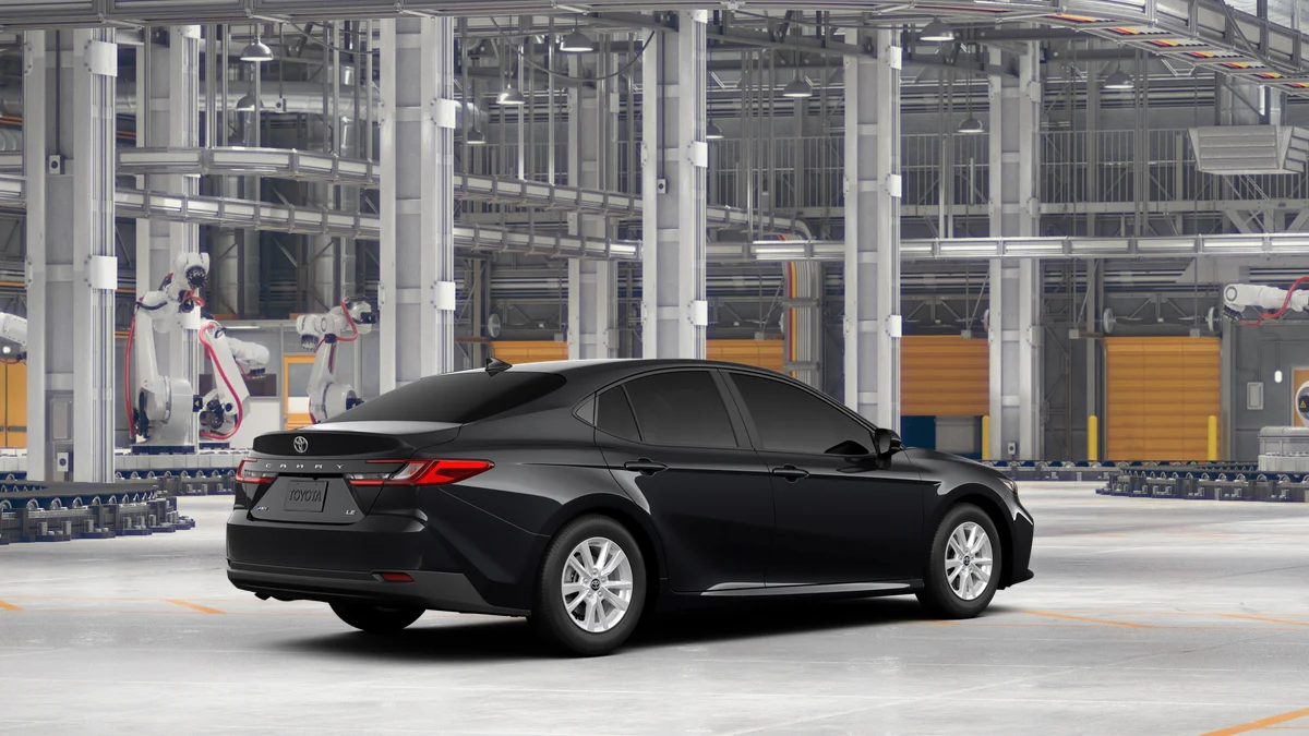 New 2026 Midnight Black Metallic Toyota LE image 10