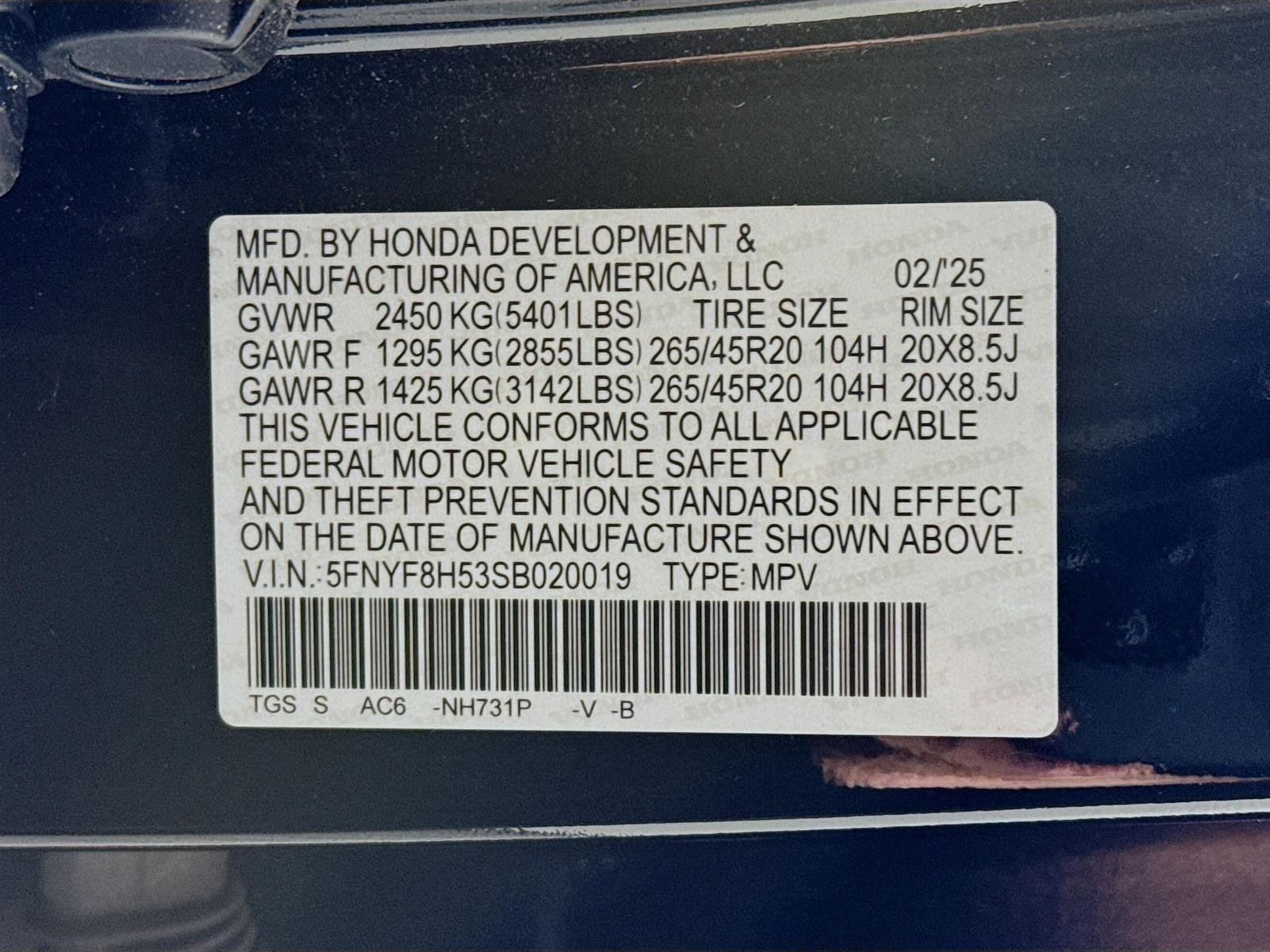 Used 2025 Black Honda EX-L image 32