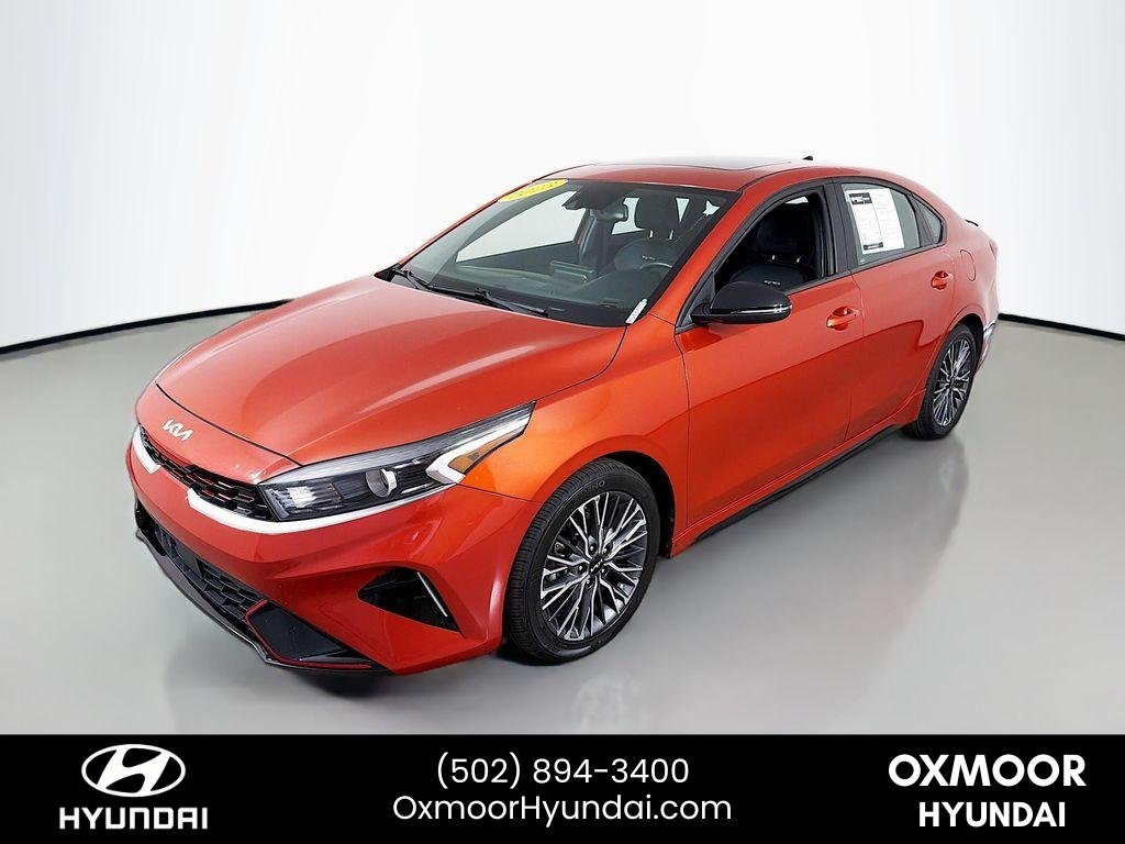 Used 2023 Fire Orange Kia GT-Line image 3