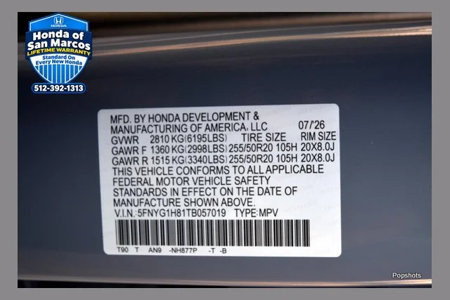 2026 Honda Pilot AWD Elite