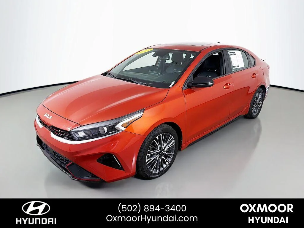 Used 2023 Fire Orange Kia GT-Line image 3