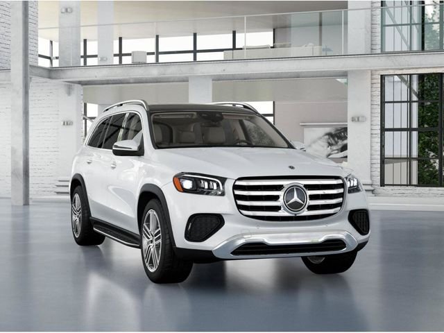 New 2026 MANUFAKTUR Moonlight White Metallic Mercedes-Benz GLS 450 image 9