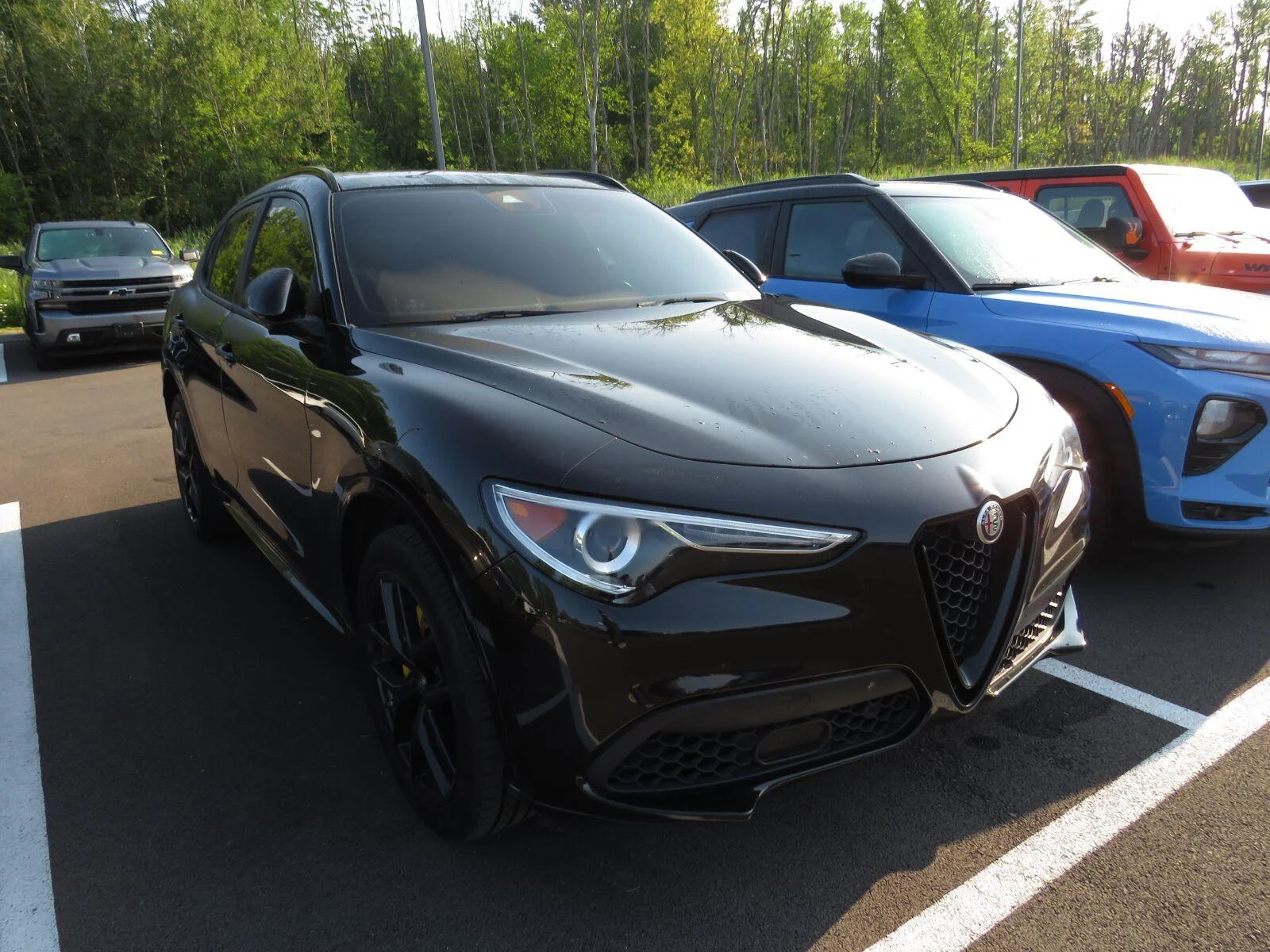Used 2021 Vulcano Black Met Alfa Romeo Ti Sport image 2