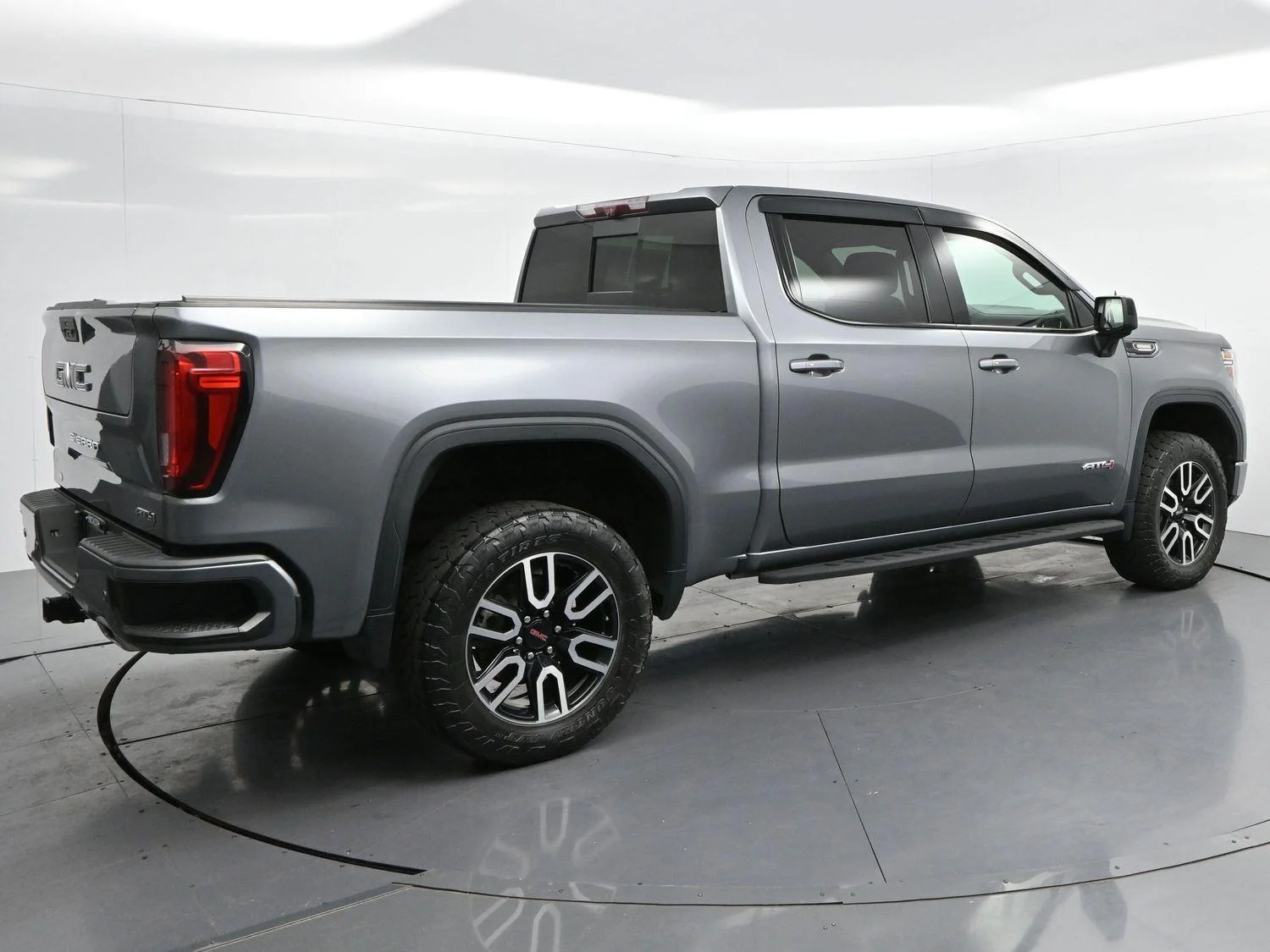 Used 2021 Satin Steel Metallic GMC AT4 image 7