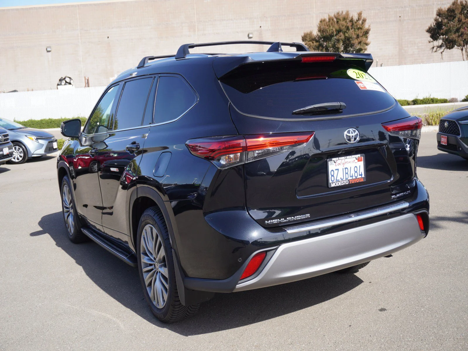 Certified Used 2022 Midnight Black Metallic Toyota Platinum image 8