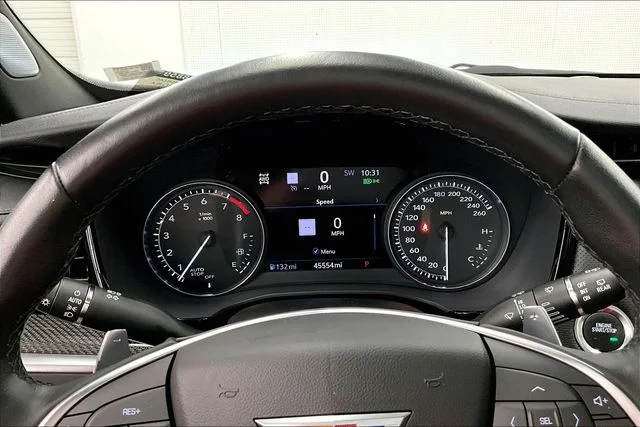 Used 2024 Stellar Black Metallic Cadillac Sport image 29