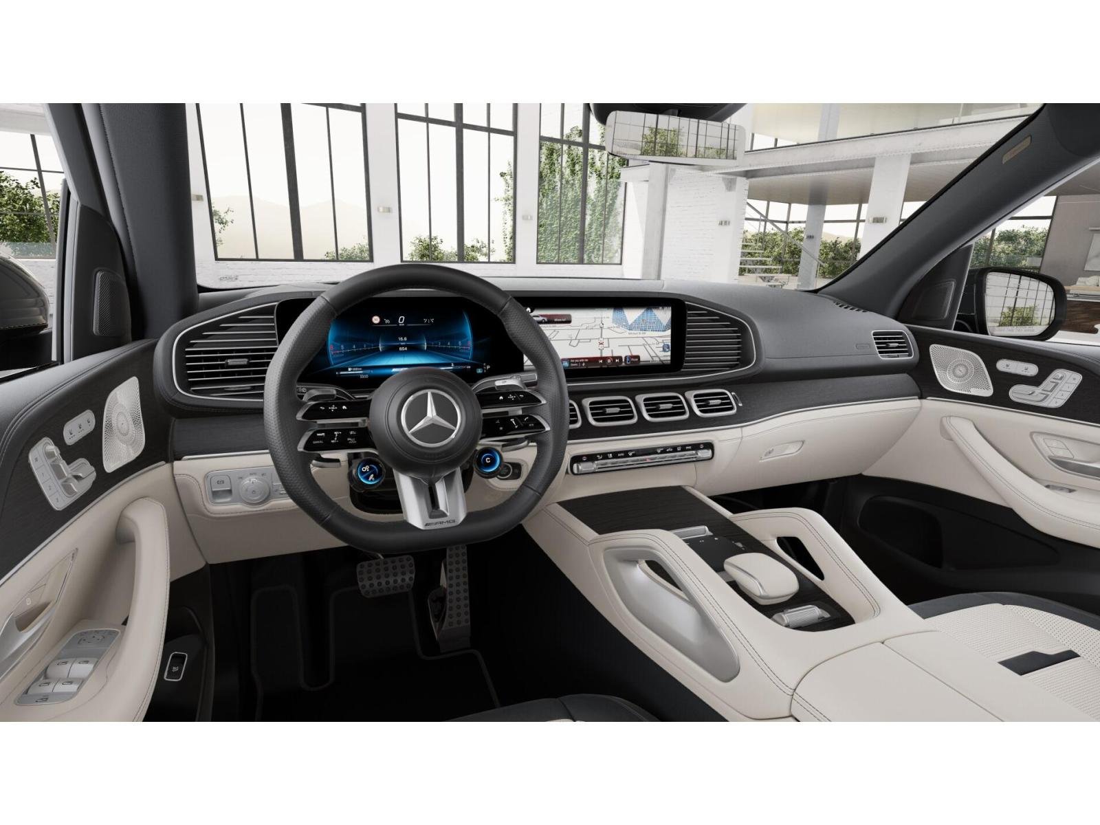 New 2026 MANUFAKTUR Alpine Grey Mercedes-Benz AMG® GLE 53 4MATIC+ SUV image 3
